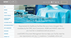 Desktop Screenshot of onesourcedocs.com